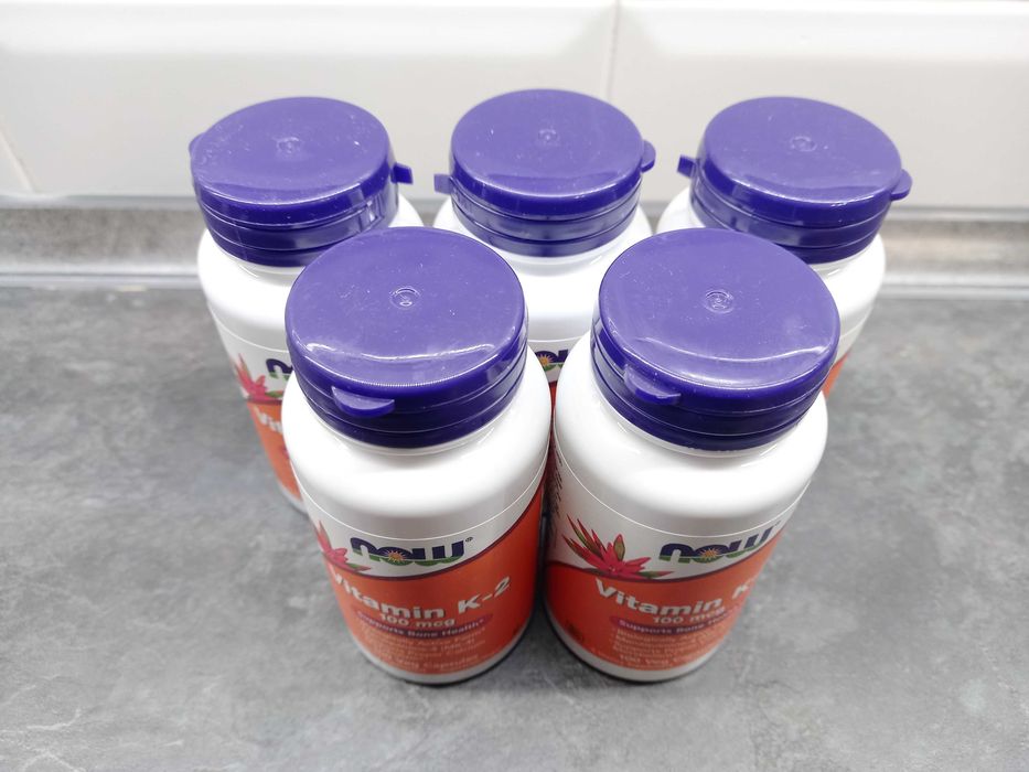 Now Foods, Vitamin K-2 MK-4 (100-250 капс.), витамин К-2 МК-4