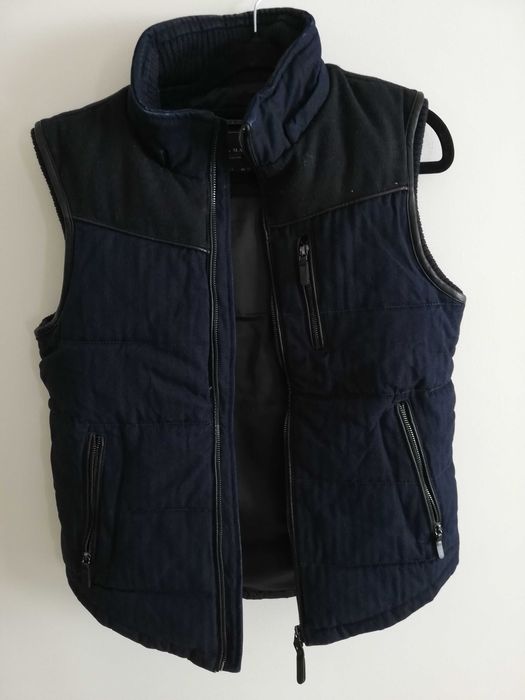 bezrękawnik męski ZARA s 36 jeans kamizelka męska ZARA MAN S 36