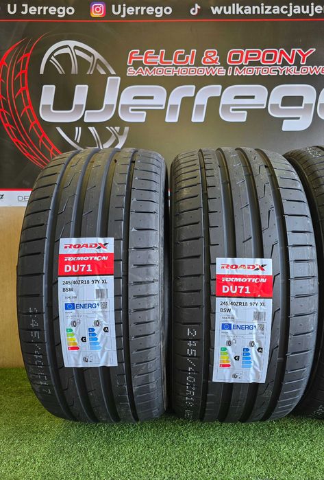 Nowe opony letnie - 245/40/R18 - RoadX Rxmotion DU71
