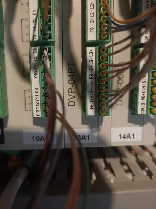 Szafa Schneider- Delta PLC i HMI, Phoenix UPC