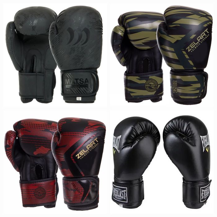 Рукавички бокс Venum кікбоксинг ММА перчатки боксерские 8 10 12 14