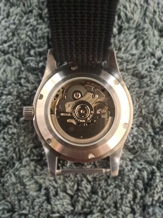 Seiko mod NH35 Damasko homage
