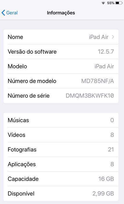 iPad Air 1 Ger (16 gb)