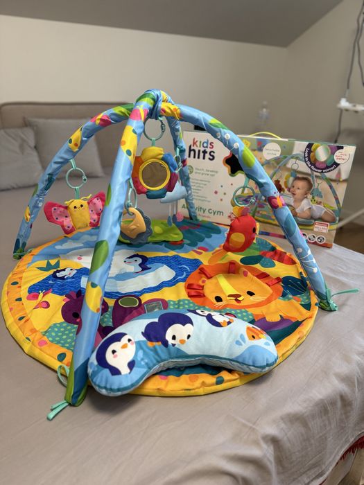 Розвиваючий килимок з дугами для малюків "Zoo", Kids Hits
