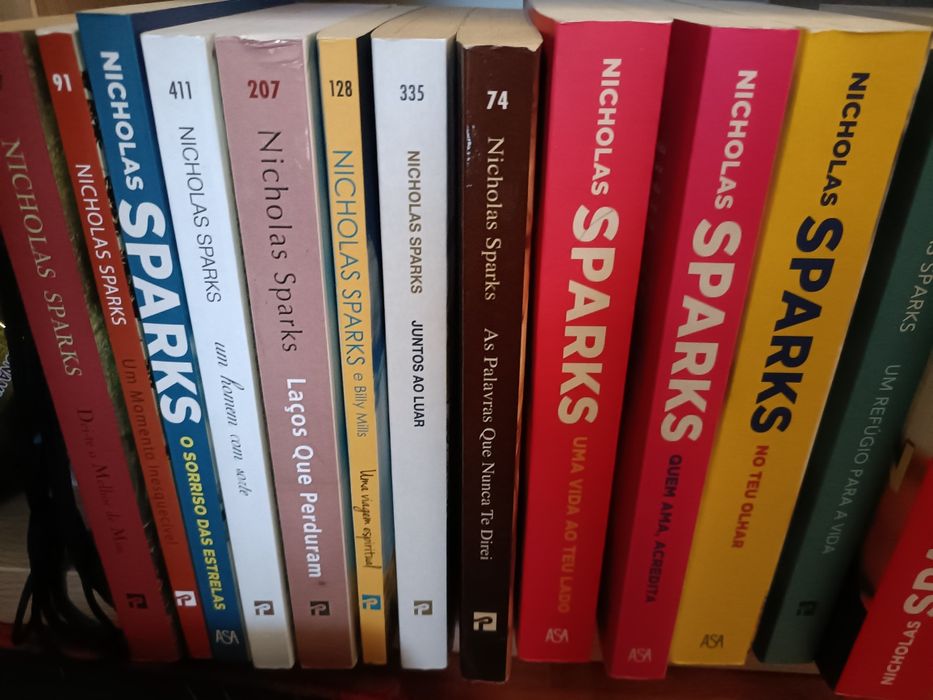 Conjunto de livros Nicholas Sparks