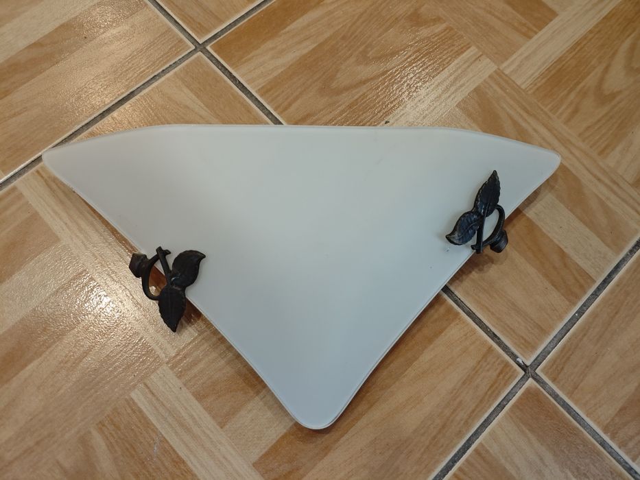 Lampa sufitowa i dwa kinkiety