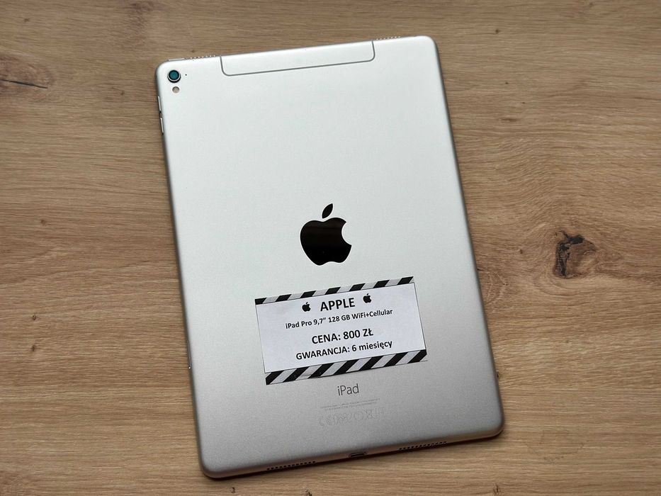 Tablet Apple iPad Pro 9,7" 128 GB Wi-Fi + LTE – bat: 74% – GW 6M