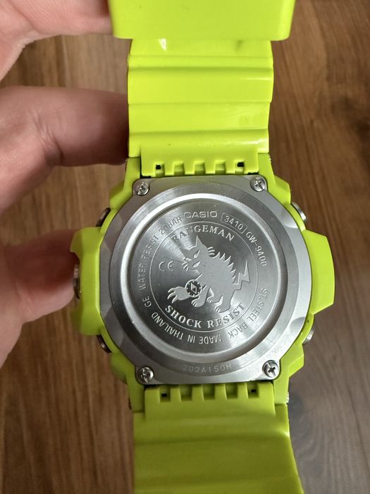 Casio G-shock GW-9400-3DR Rangeman Komplet Kermit