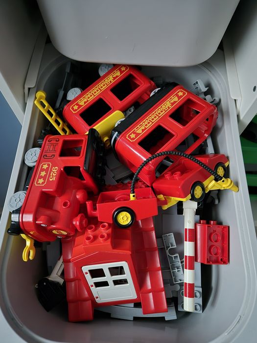 Lego duplo mix, tory, pociąg