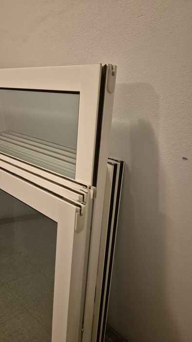 9x Janelas Aluminio com Vidro Duplo