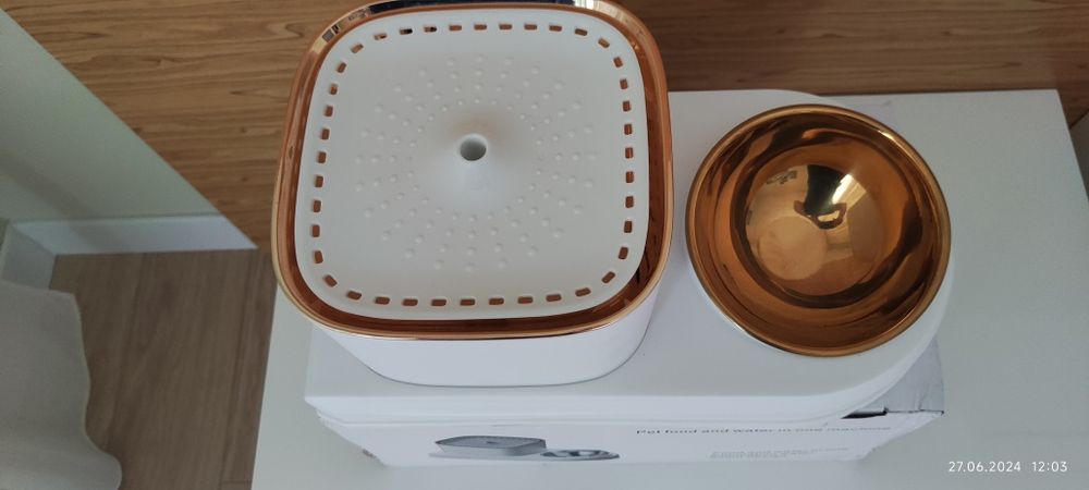 Поїлка 2 в 1 для котиків та собак