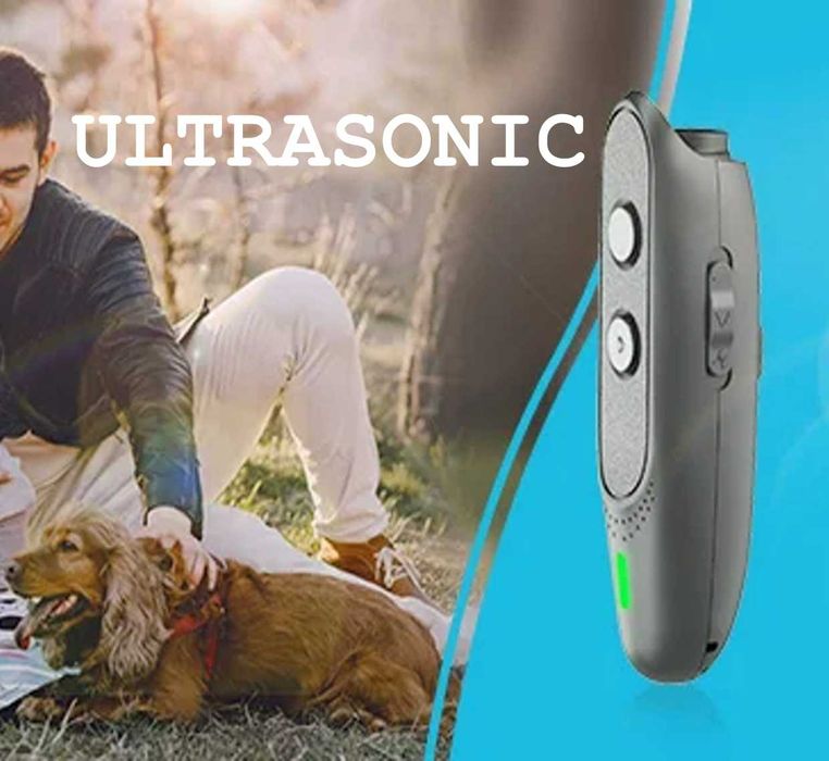Відлякувач собак ультразвуковий Ultrasonic PU30E Original отпугиватель