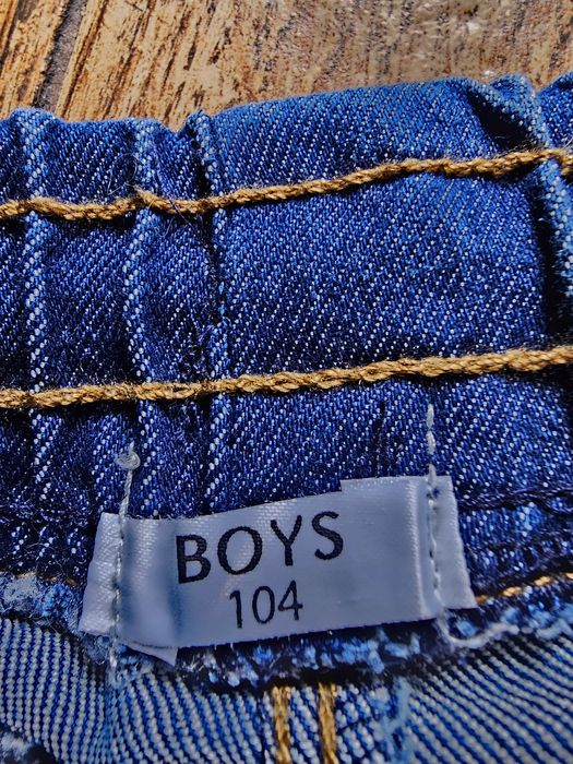 Spodnie jeansowe joggery -r.104