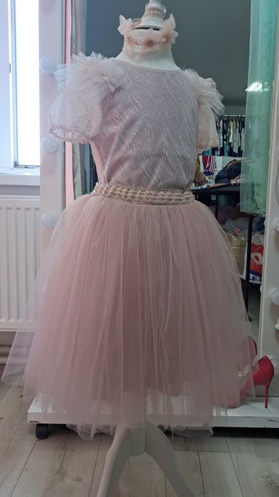 Сукня святкова, спідничка (комплект), костюм Квітки