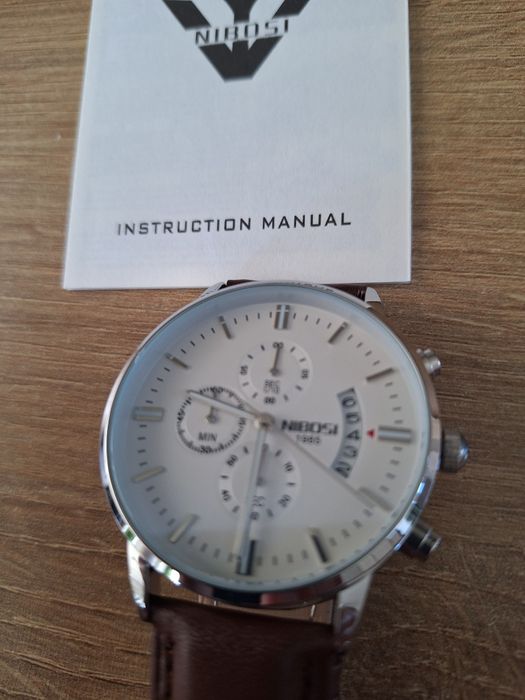 Zegarek Nibosi na pasku Nowy plus Gratis