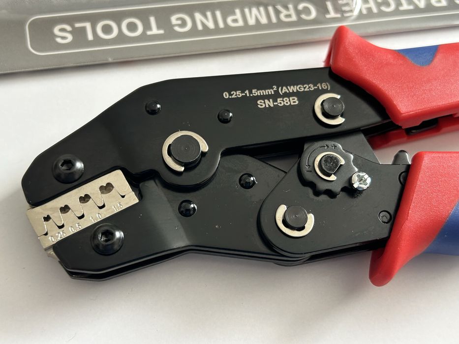 Кримпер клещи обжимные для автоклемм 0,25-1,5мм