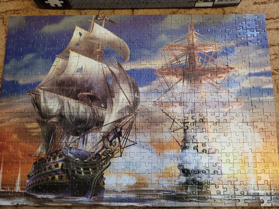 Пазли Danko toys-500 шт.Battle ships