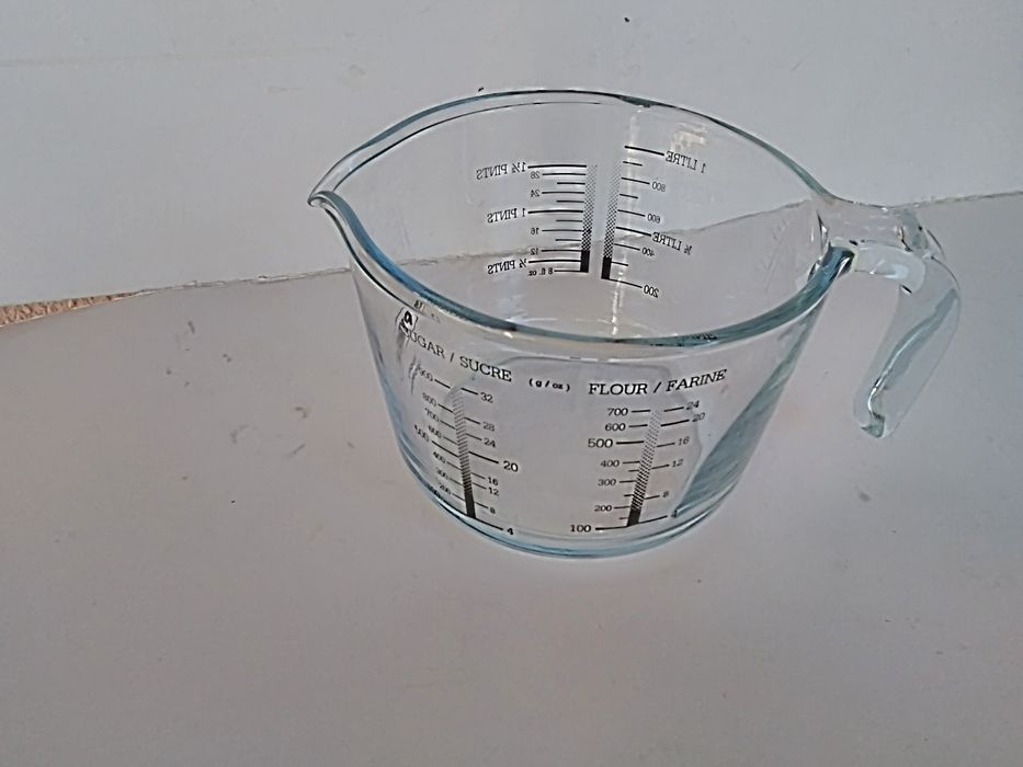 Pyrex medidor vidro