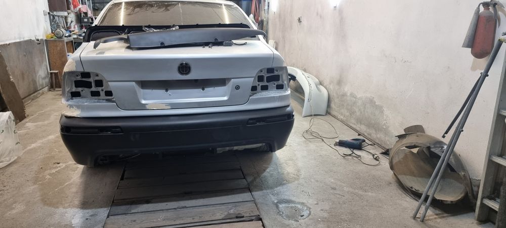 Задний бампер BMW E39 Sedan БМВ Е39  ZTBM07 Good Go