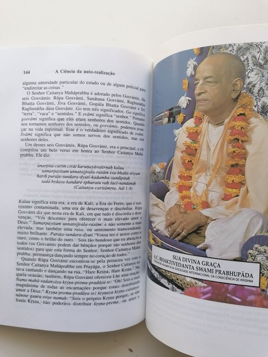 Ciência da auto-realização, de A. C. Bhaktivedanta S. Prabhupãda