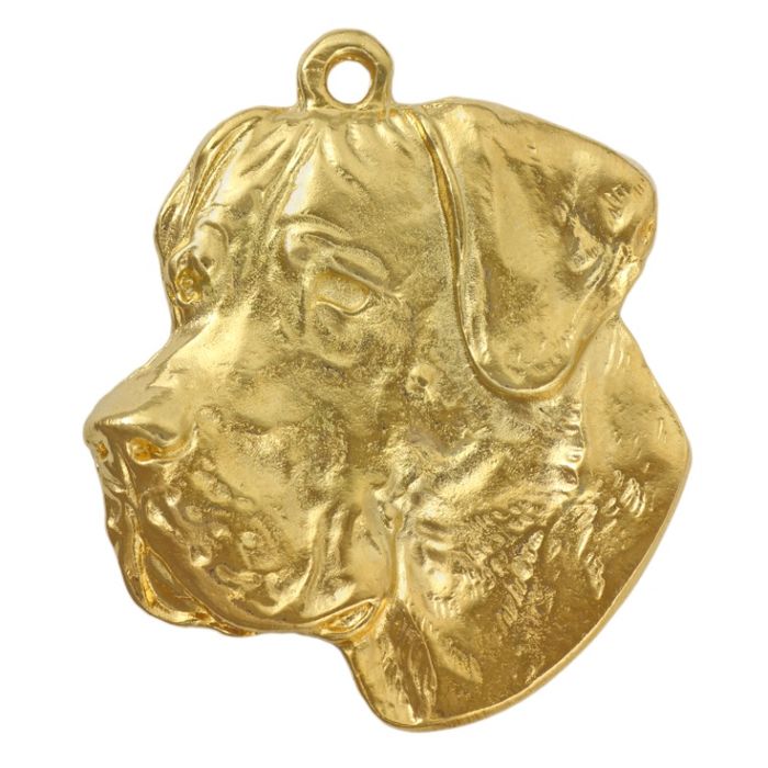 Dog niemiecki II brelok pozłacany Art-Dog