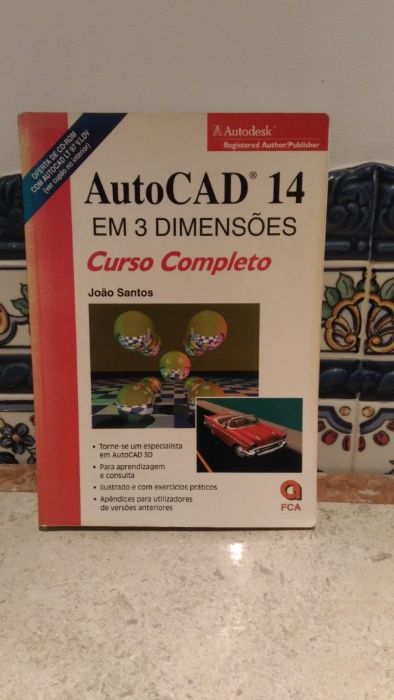 Autocad 14 em 3 Dimensões - Curso Completo (de João Santos)