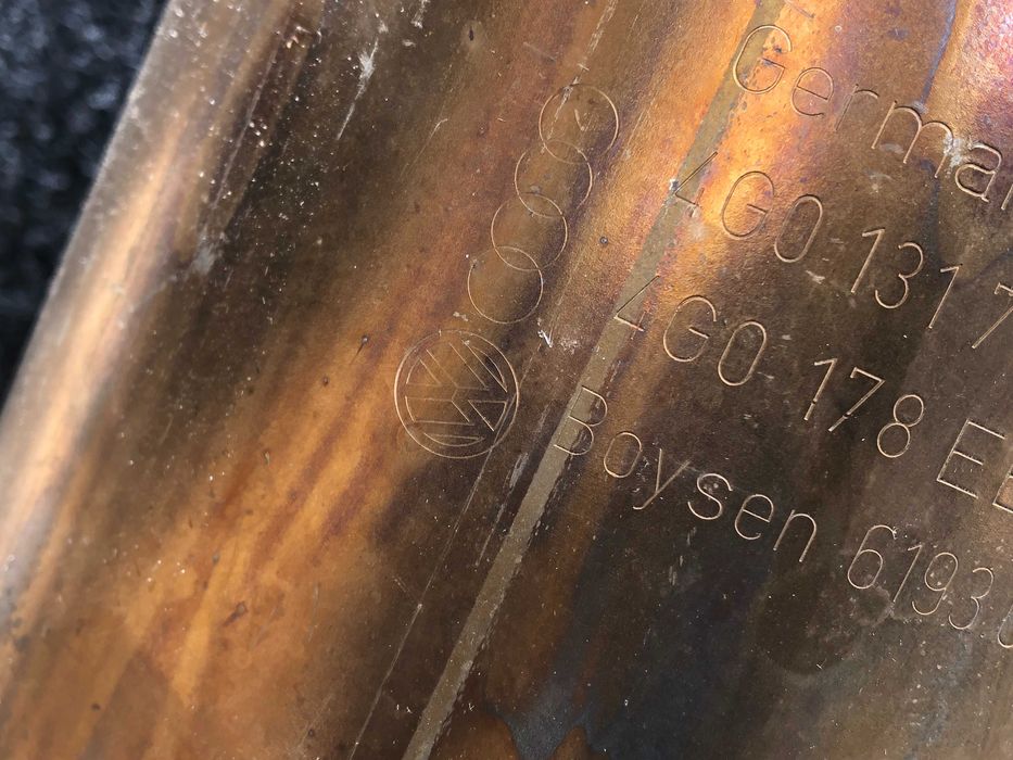 Katalizator filtr cząsteczek dpf fap A6 S7 S8 RS6 RS7 4.0 TFSI