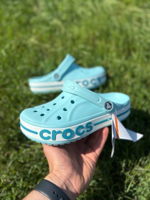 Крокси жіночі лавандові crocs bayaband purpule женские кроксы 36-45