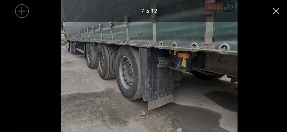 Причіп Schmitz mega, осі SAF
