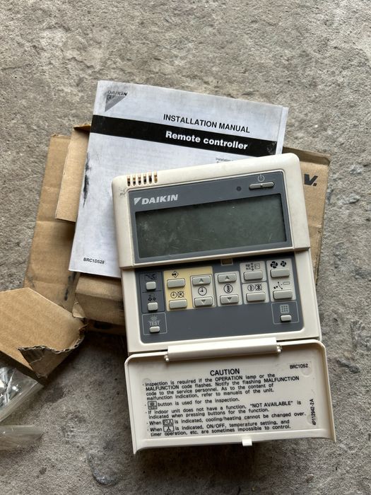Дротовий пульт керування Daikin BRC1D528