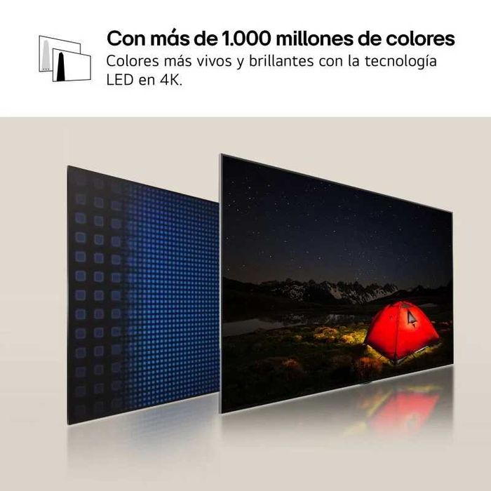 LG 55" QNED UltraHD 4K HDR10 Pro 120Hz WebOS24 AI ThinQ (55QNED87T6B)