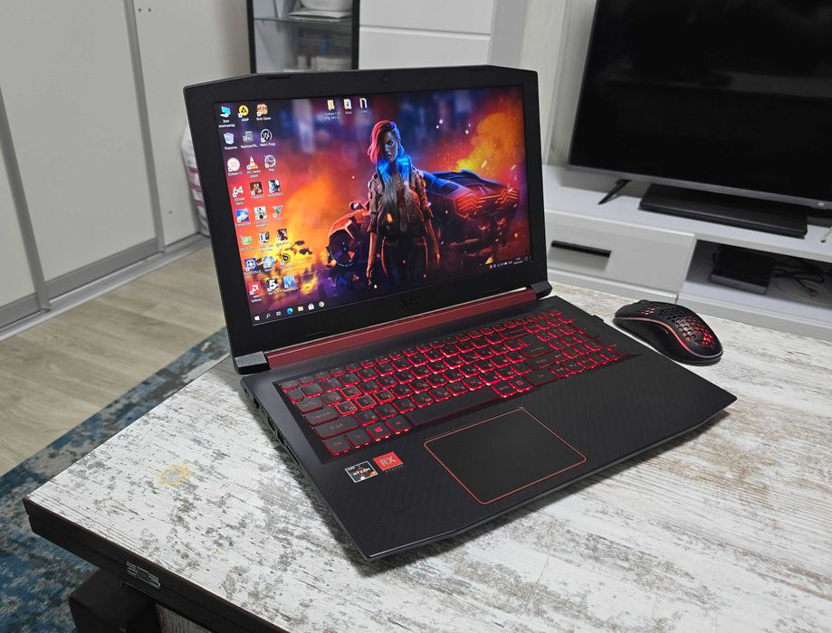 Acer Nitro 15.6 IPS (Ryzen 7/Radeon RX560 4GB/16GB DDR4/SSD 128G+1000G
