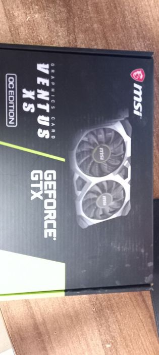 Відеокарта GTX1650 DDR6 4GB 
Купував разом з комп'ютером в магазині ве