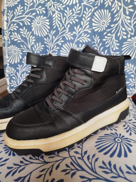 Botas impermeáveis pretas H&M tam 39