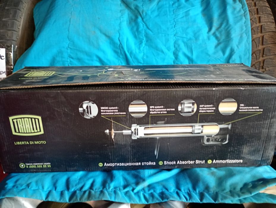 Передние амортизаторы Nissan almera- Reno Logan