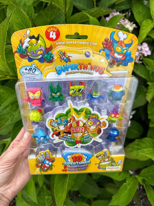 SuperThings 4 серія, 10 фігурок в наборі