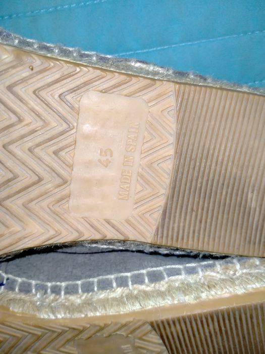Buty męskie MANGO espadryle r.45 skóra