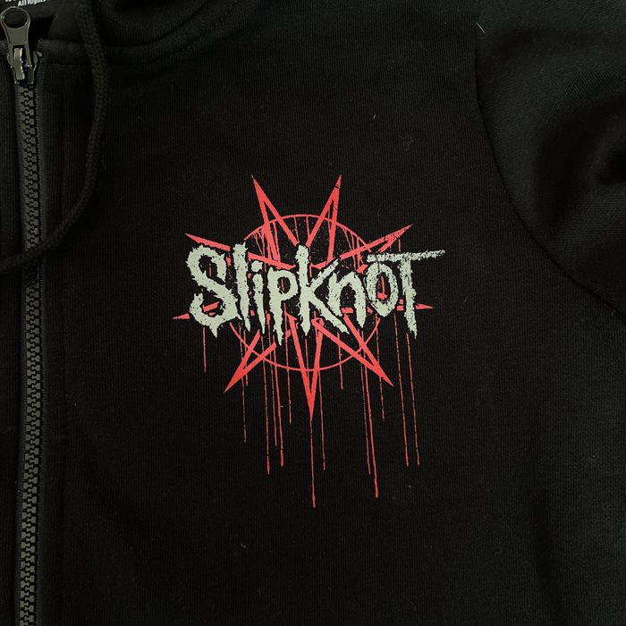 ЗНИЖКА! Зіп-худі Slipknot Black Red Band Zip-Hoodie Sk8