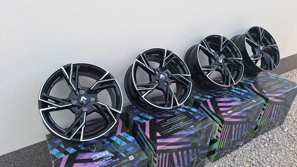 Nowe Alufelgi 4x100 R16 Renault Clio III IV V Captur Darmowa Dostawa