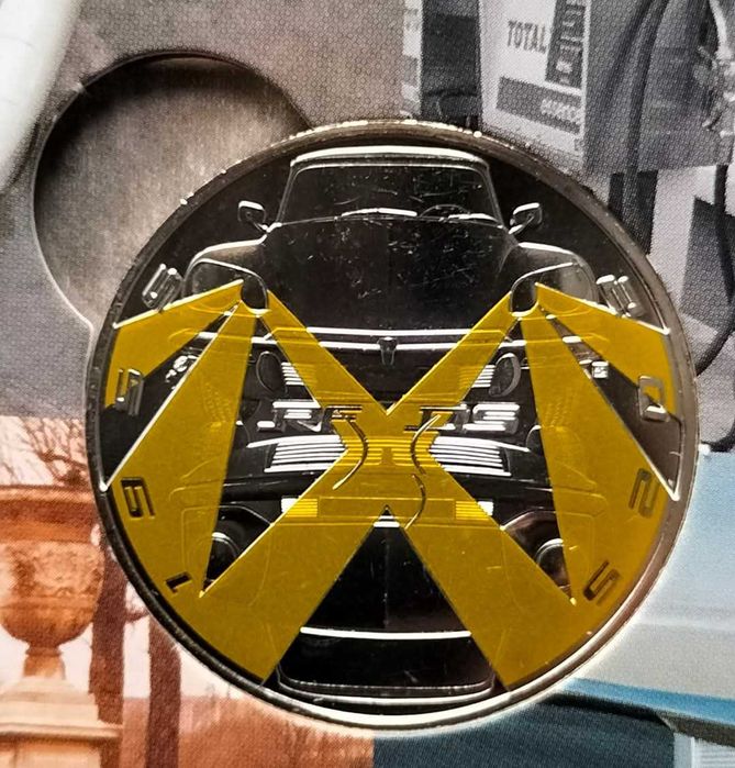 Moeda 10€ 2025 França Prata 70 Anos Citroen DS Estado Nova