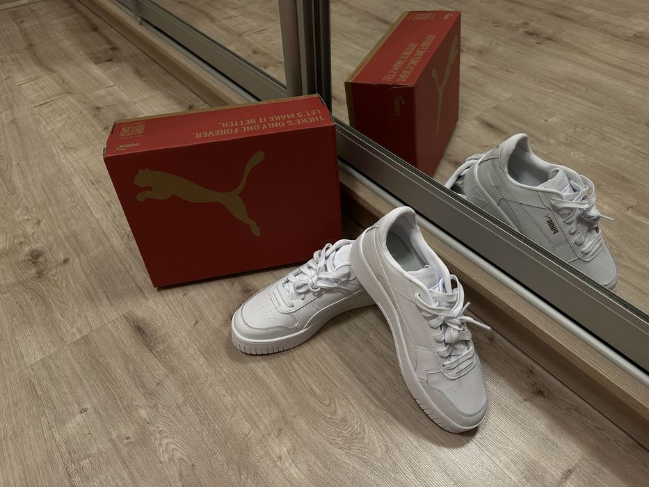 Жіночі шкіряні кросівки «Puma”