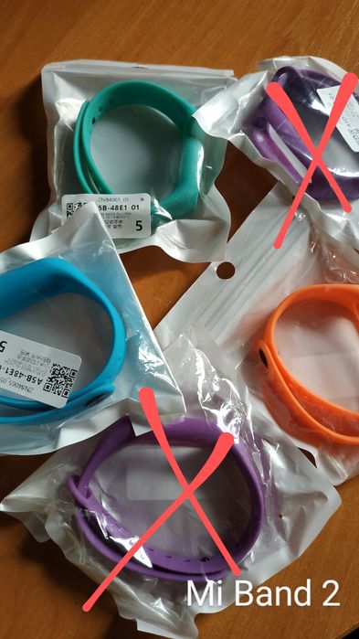 Браслети до Mi Band 3,4,5