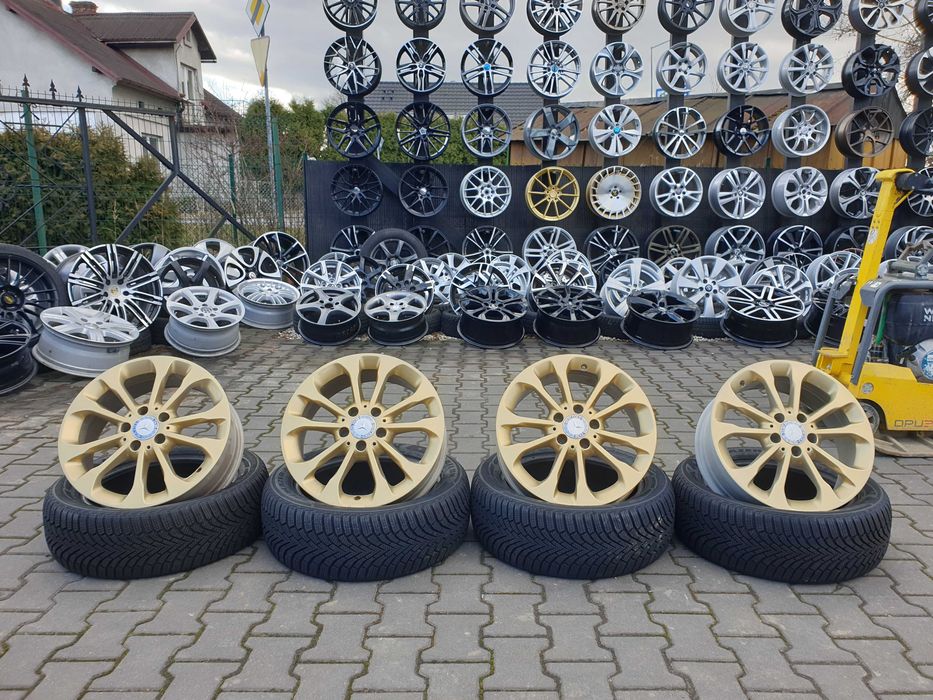 Felgi aluminiowe Mercedes 17" 5x112 6,5j et38 Audi Bmw Vw Cupra itp.
