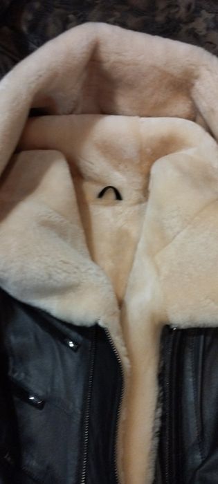 Продам дубленку кожа овчина