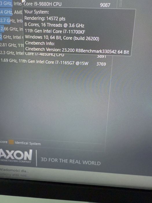 Komputer Gamingowy i7-11700KF / RTX 3070 / 32GB RAM / AIO 360