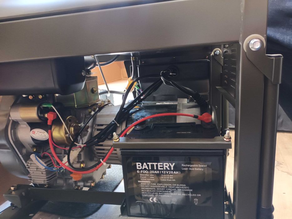 Майже новий, генератор Compass 5,5 кВт / 6 кВт 230 В 6GF-ME-F3 дизель