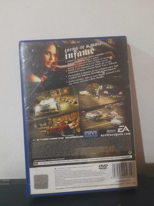 Pack de 2 jogos CIB para PS2 (vendo em conjunto ou individual)