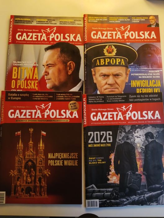 Gazeta Polska 4 numery