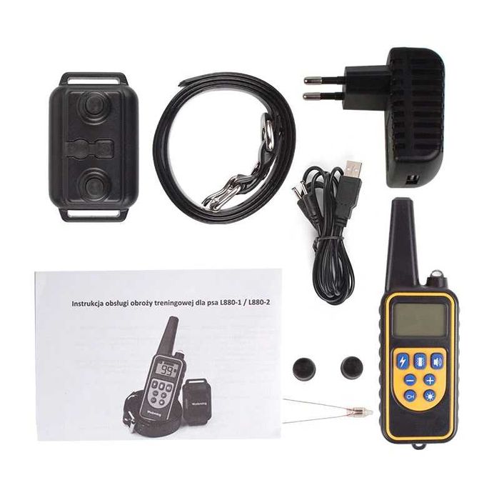 Coleira para  treino  de cães de companhia e caça