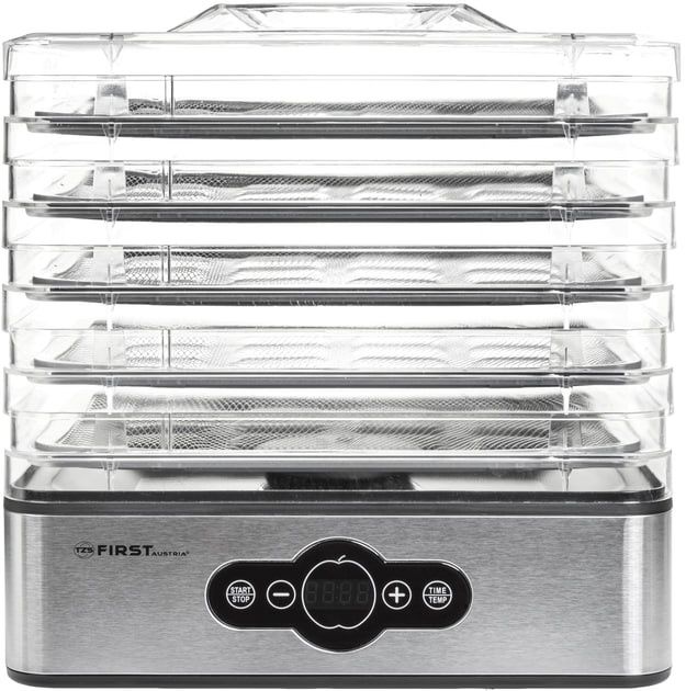 Сушарка First FA-5126-6 (5 піддонів, електронна, 8,5 л) — нова